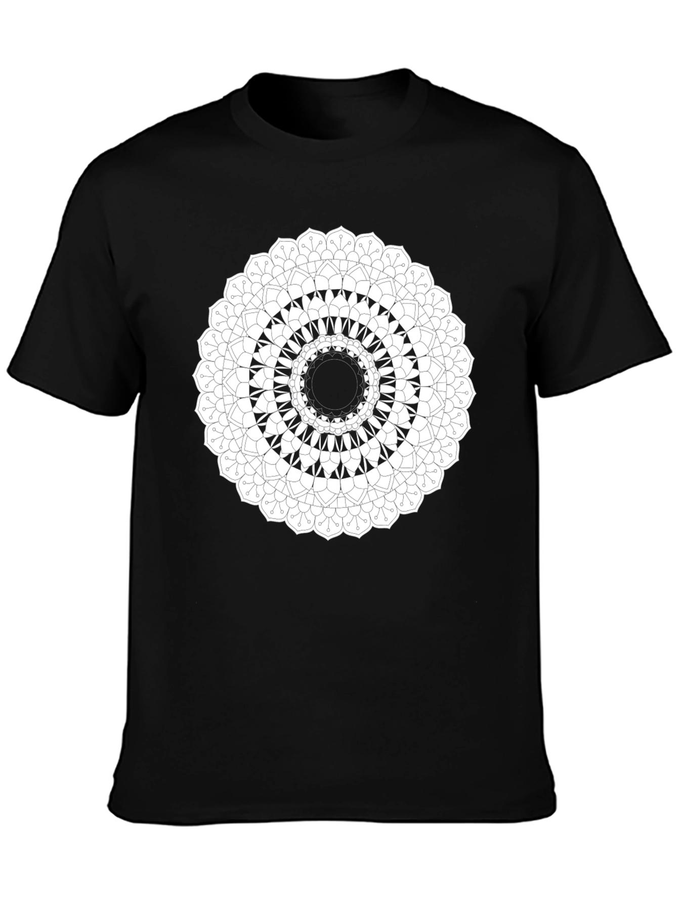 Black Mandala T-Shirt