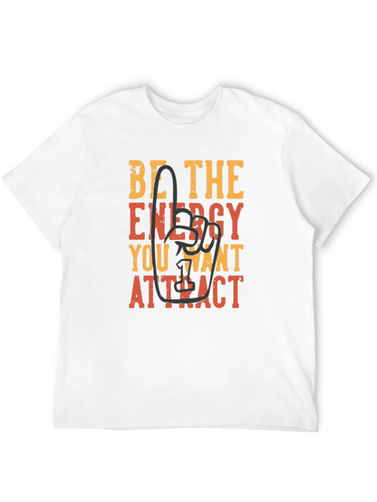 Be The Energy Graphic Tee - Black
