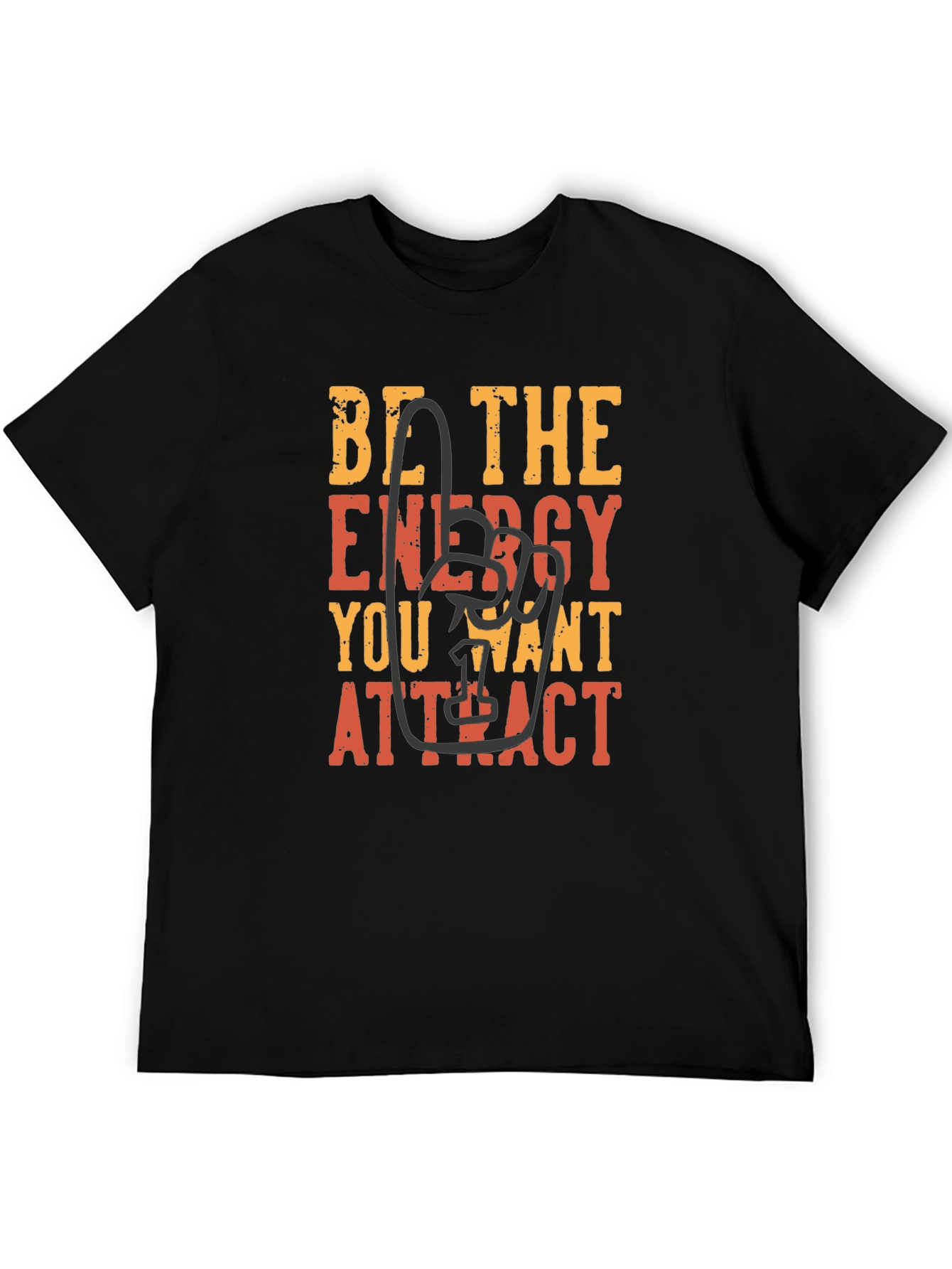 Be The Energy Graphic Tee - Black