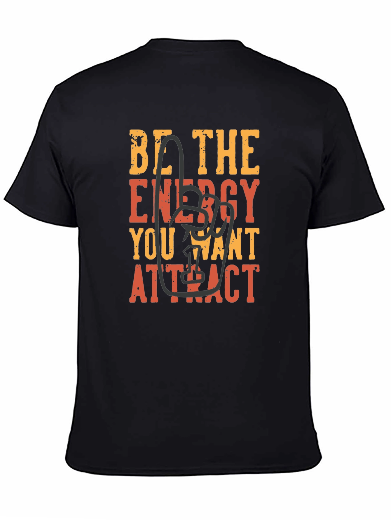 Be The Energy Graphic Tee - Black