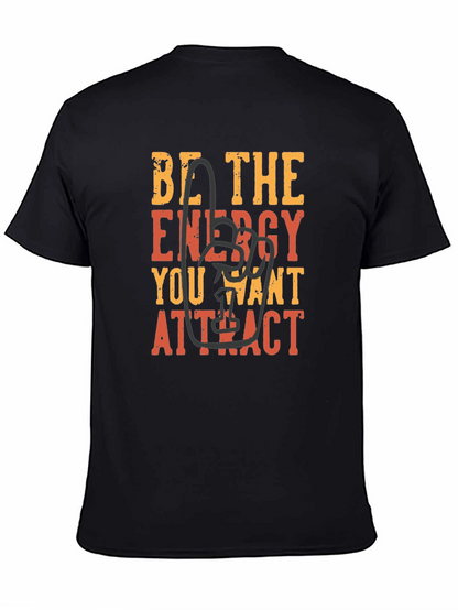Be The Energy Graphic Tee - Black