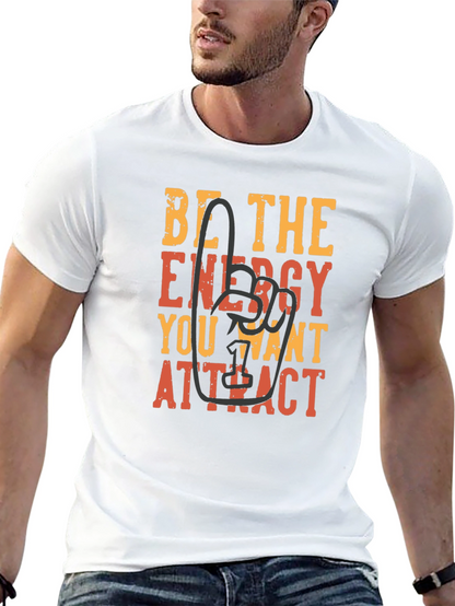 Be The Energy Graphic Tee - Black
