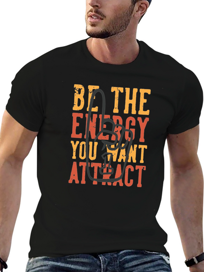 Be The Energy Graphic Tee - Black