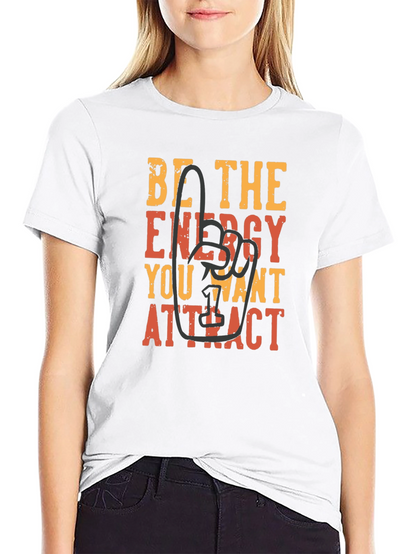 Be The Energy Graphic Tee - Black