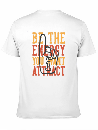 Be The Energy Graphic Tee - Black
