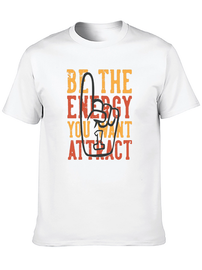 Be The Energy Graphic Tee - Black