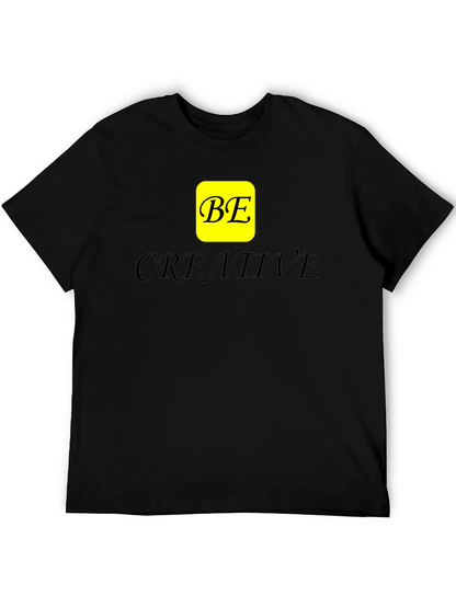 Be Creative Black T-Shirt