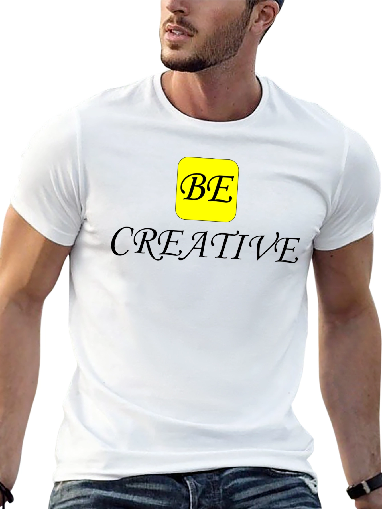 Be Creative Black T-Shirt