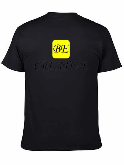 Be Creative Black T-Shirt