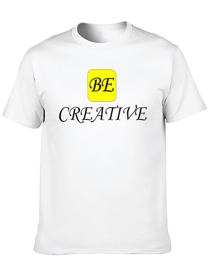 Be Creative Black T-Shirt